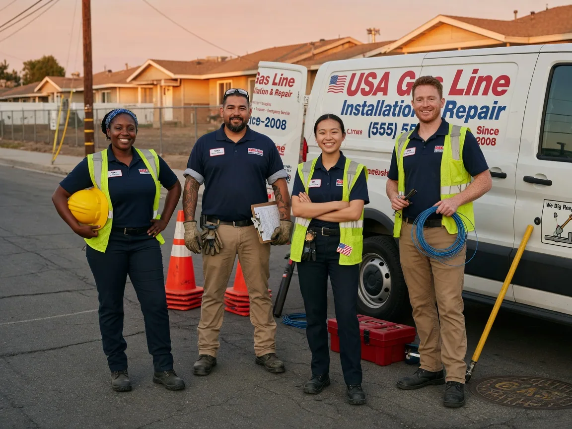 Gas Line Installation company in Nelsonia, VA